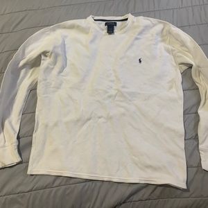 Polo RL White Thermal XL (stained)
